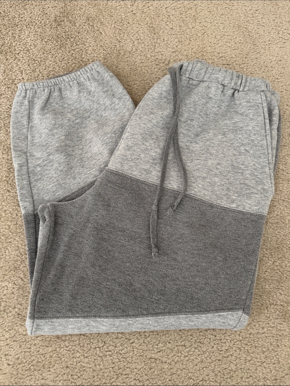 wild fable Two-Tone Gray Women's Fleece Joggers